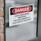 Signmission Lead Containing Material Safety Program Danger Sign, Vinyl Decal, 10in W x 7in L, 2PK OS-2PACK-DS-D-710-L-1070 - alternate 6